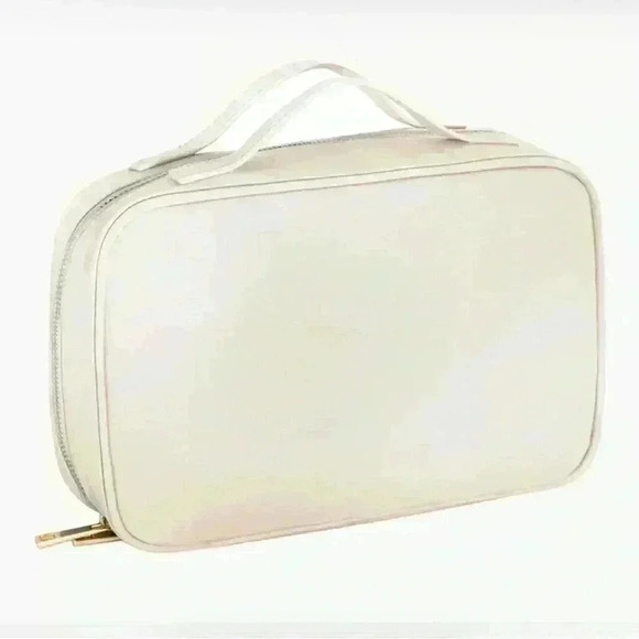 NWT Winkclique Cosmetic Bag Pearl Large Travel Accessory - Picture 1 of 3